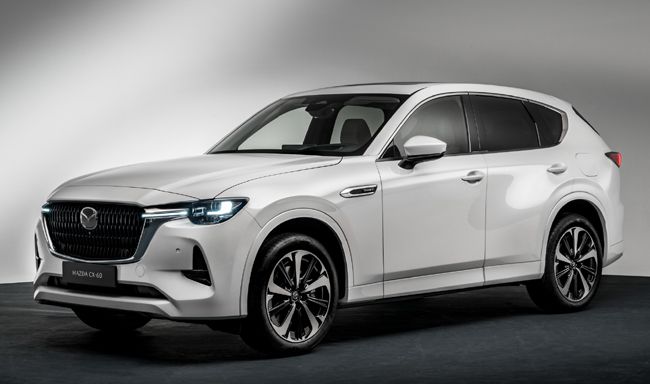 欧州マツダが新型クロスオーバーSUVの「CX-60」を公開。日本仕様は本年